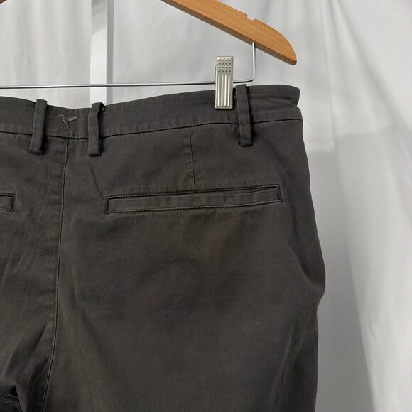 Bird Dogs Pants Mens 36 x 32 Gray Lined Performance Stretch Athletic Chino Golf - Picture 10 of 11